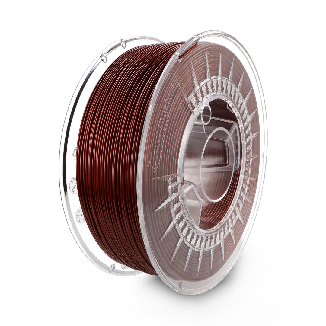 Devil Design PETG filament 1.75 mm 1 kg - Dark Copper