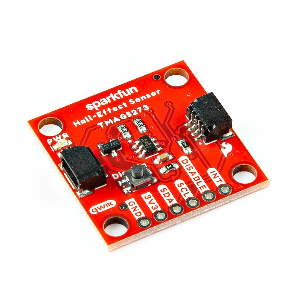 Qwiic 3D Hall sensor module - TMAG5273 - SparkFun SEN-23880
