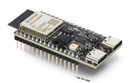 ESP32-C6-DevKitC-1-N8 - WiFi / Bluetooth / ZigBee / Thread - development board with ESP32-C6-WROOM-1 chip