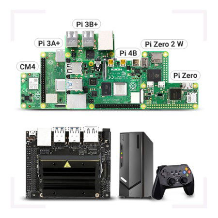 Touchscreen (H) Capacitive LCD IPS 13.3'' 1920 x 1080 px HDMI + USB with housing for Raspberry Pi - Waveshare 16643