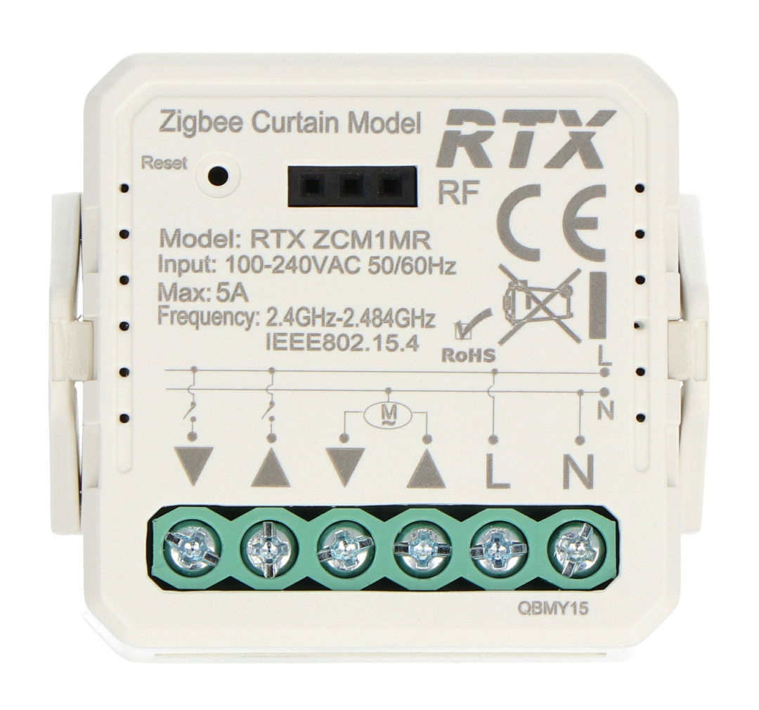 Tuya - ZigBee roller shutter controller - Android / iOS application - RTX ZCM1MR