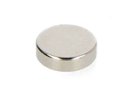 Neodymium round magnet N42 / Ni + Cu + Ni - 7 x 2 mm - 10 pcs.