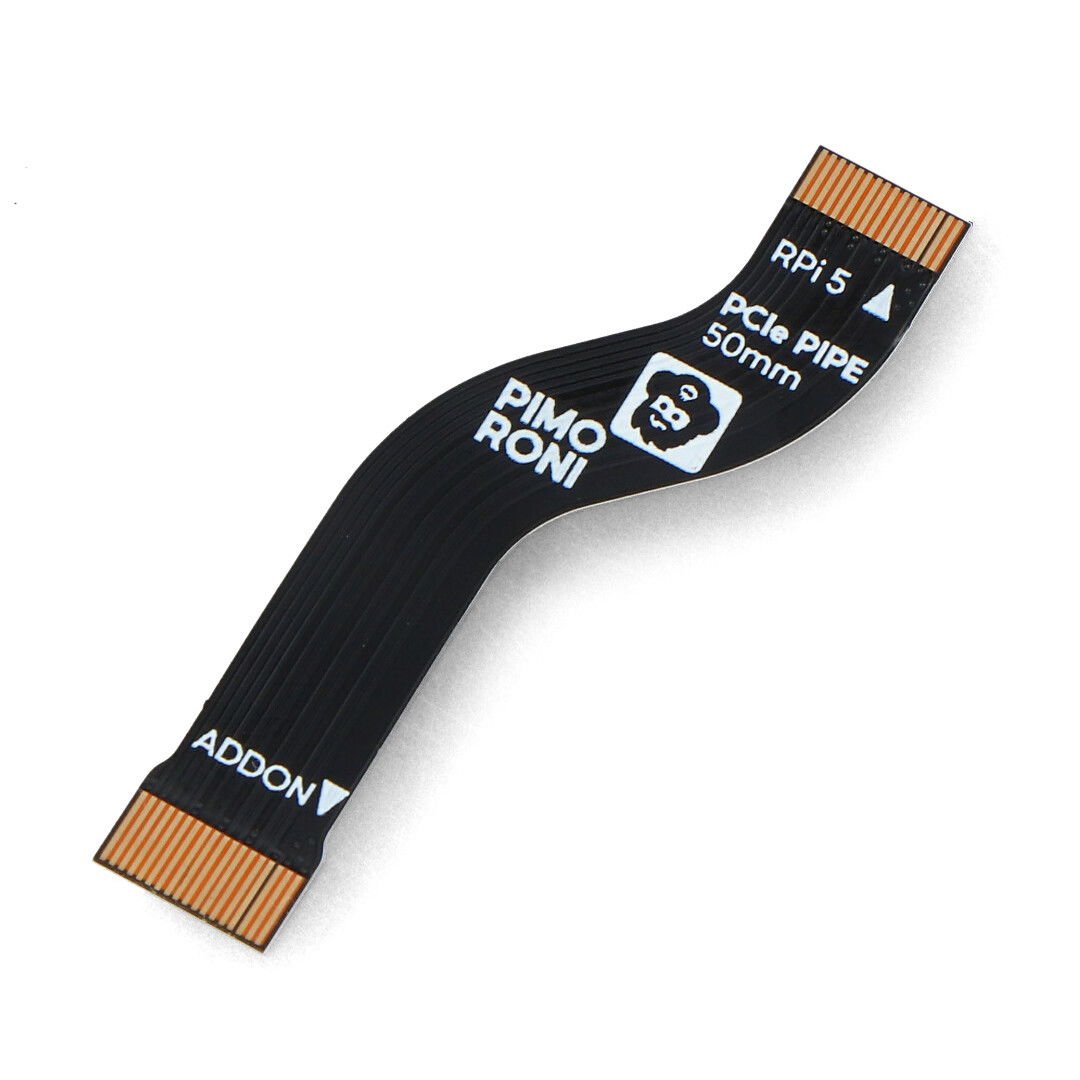 PCIe Pipe 50 mm flexible cable for NVMe Base and Raspberry Pi - Pimoroni PIM702