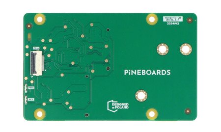 Pineboards HatDrive! AI - NVMe 2230, 2242 + Coral Edge TPU PCIe M.2 E-key adapter for Raspberry Pi 5