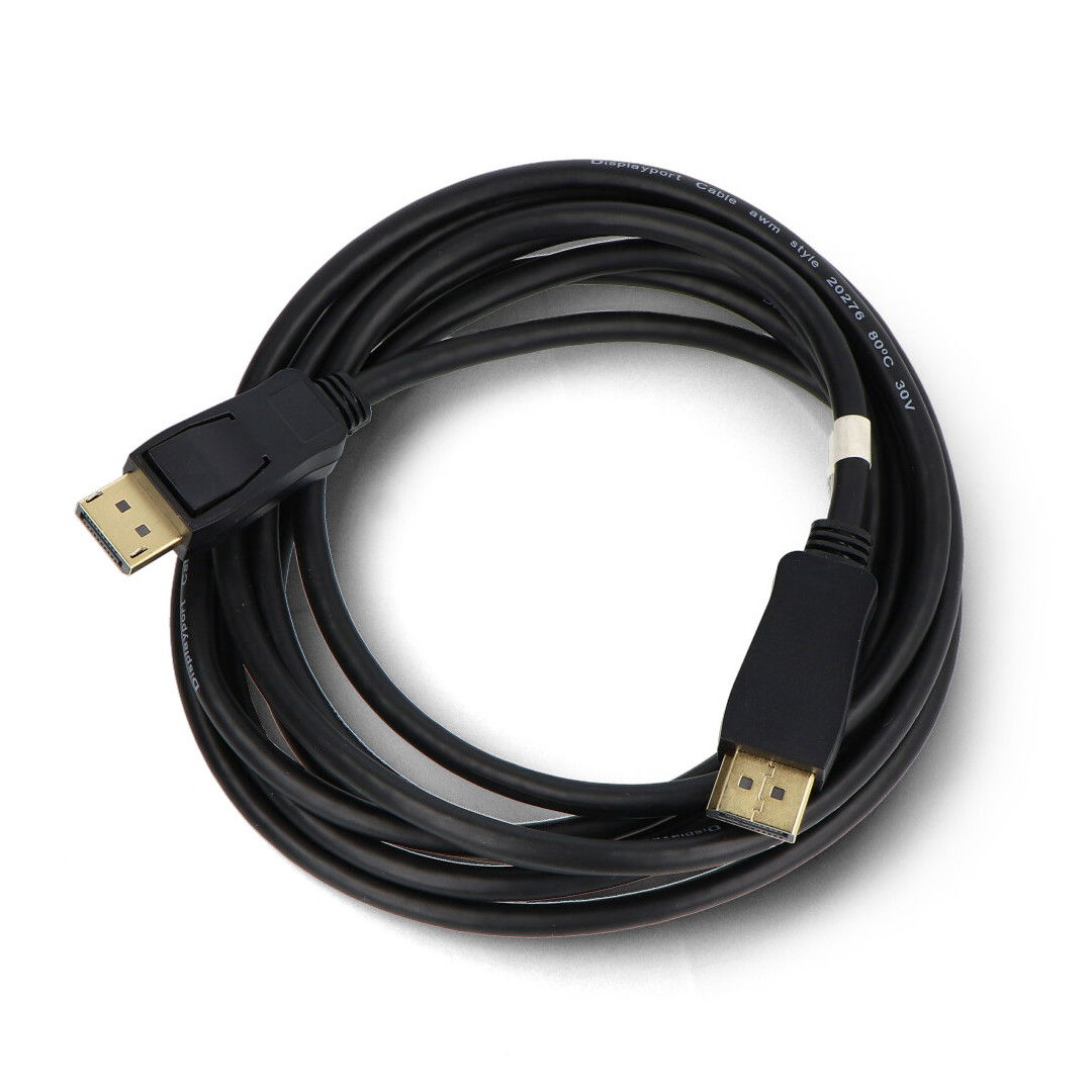 Goobay DisplayPort cable - UHD 4K 60 Hz - 3 m