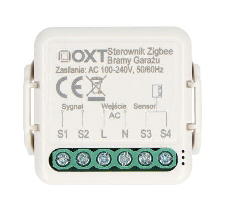 Tuya - gate controller with magnetic sensor - ZigBee - Android / iOS application - OXT T250G