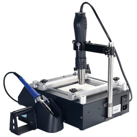 Yihua 853AAA+ 3in1 BGA soldering station - preheater + tip + hotair with fan in the butt - 1270 W