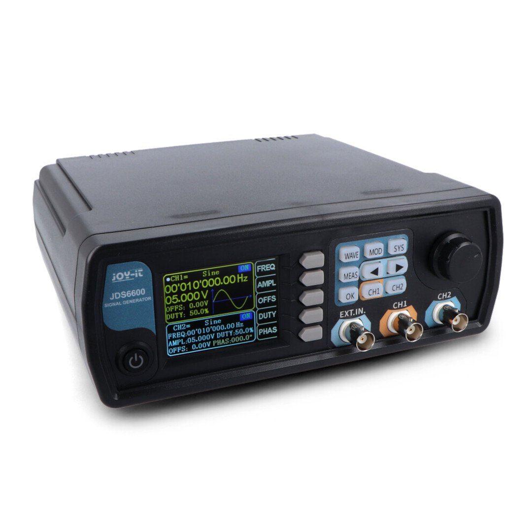 JDS6600-B 60 MHz DDS function generator - 2 channels