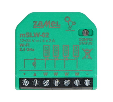 Zamel Supla mSLW-02 - 4x LED WiFi controller - Android / iOS application