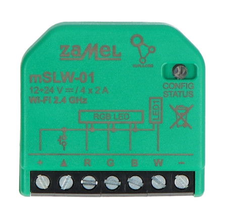 Zamel Supla mSLW-01 - RGBW WiFi LED controller - Android / iOS application