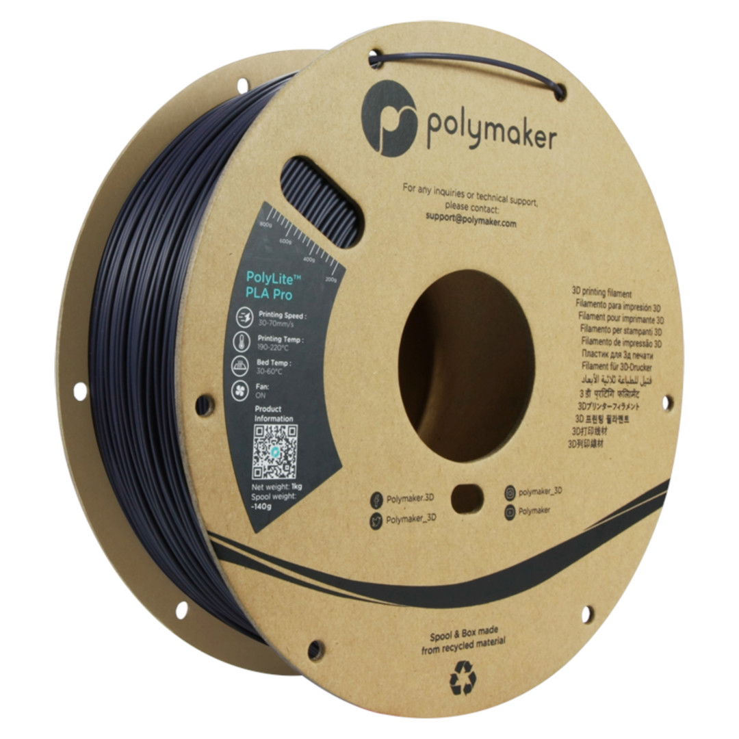 Filament Polymaker PolyLite PLA Pro 1.75 mm 1 kg - Dark Purple