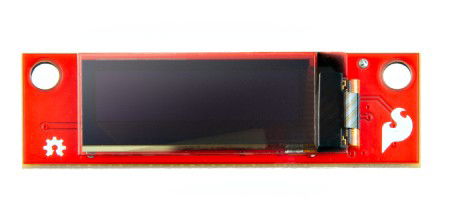 OLED display blue 0.91'' 128 x 32 px I2C - Qwiic - SparkFun LCD-24606