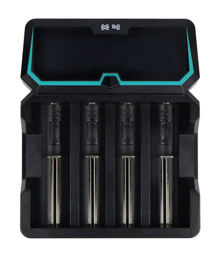 Charger for Li-Ion 18650/Ni-MH batteries with PowerBank function - XTAR X4 - AA, AAA 1-4 pcs.