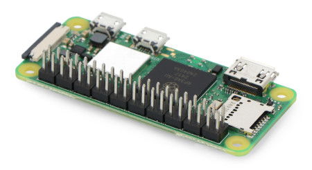 Raspberry Pi Zero 2 WH 512 MB RAM - WiFi + BT 4.2 - with connectors