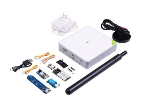 SenseCAP LoRaWAN Starter Kit - SenseCAP M2 Multi-Platform LoRaWAN Gateway + Sensor Kit - ESP32-S3 - Seeedstudio 114993166