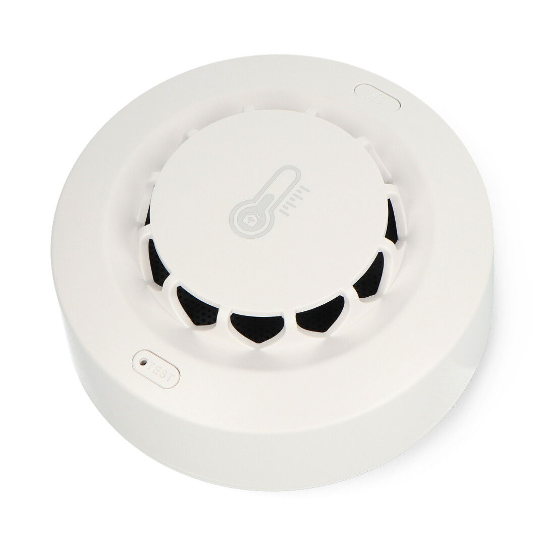 Tuya - Smart Smoke Sensor with Temperature and Humidity Measurement WiFi - RTX WSSTH3