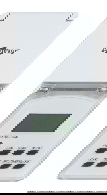 Digital timer 230V 3600W IP44 - Goobay 51301