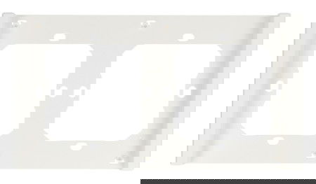 Sonoff M5-2C-80-FW - frame for M5-80 wall switch - double - white