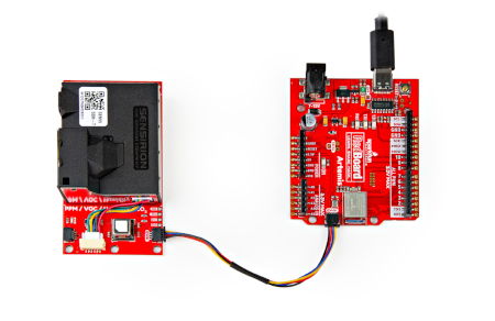 Air Quality Combo - Indoor Air Quality Sensor - SCD41, SEN55 - Qwiic - SparkFun SEN-25200