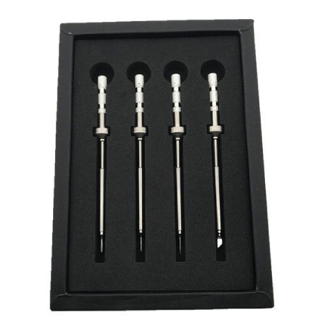 Set of 4 Pinecil soldering tips - Fine series type TS - Pine64 TIPK2