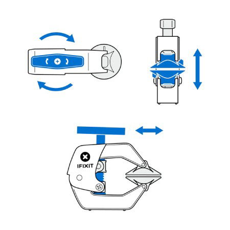 iFixit Clamps - Anti-Clamp - suction cup for opening electronic devices - IF145-513-2