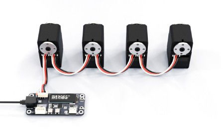 ST3235 30kg Serial Bus Servo - UART servo with 360 degree magnetic encoder - Waveshare 27166