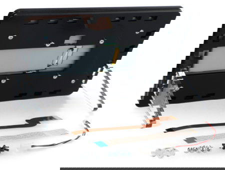 Raspberry Pi Touch Display 2 Case with Stand - Gravlaser RP-TD-2-2024