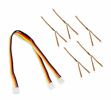 Grove - Set of 5 Y-type cables female-female 4-pin 2 mm - 20 cm - M5Stack A150