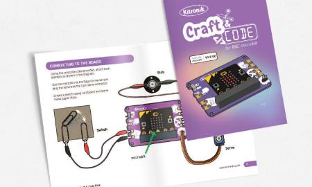 Craft and Code - electronic components kit for BBC micro:bit - Kitronik 56132