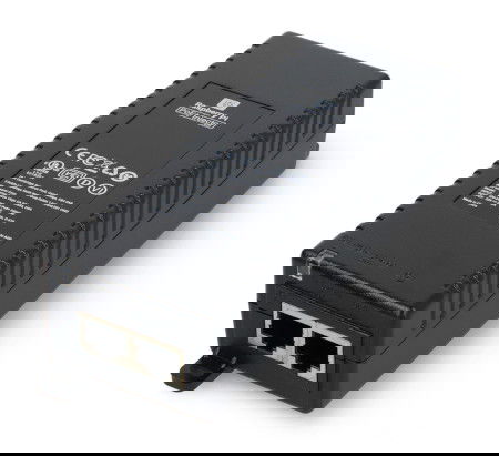 Raspberry Pi PoE+ Injector - official PoE power supply - RJ45 - with IEC socket - 30 W - for Raspberry Pi - black
