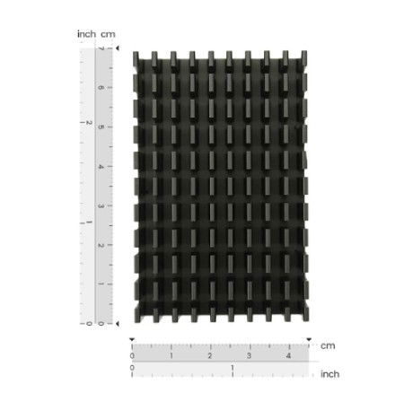 Aluminum radiator for LattePanda Mu - 70 x 45.5 x 33 mm - DFRobot FIT0989