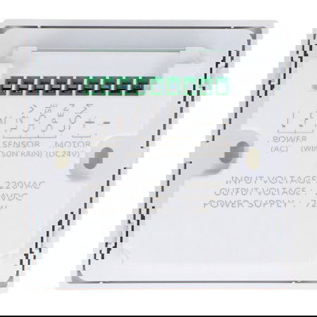 Panel/wall controller with power supply for 24 V DC electric actuators + remote control - Elektrobim STE-03