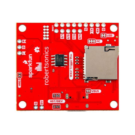 WAV Trigger Pro - Multichannel WAV Player - MIDI - Qwiic - Spark Fun WIG-25860