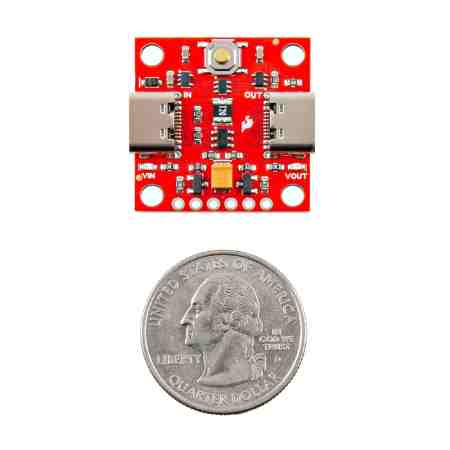 Soft Power Switch - power switch - USB Type-C - SparkFun PRT-27081