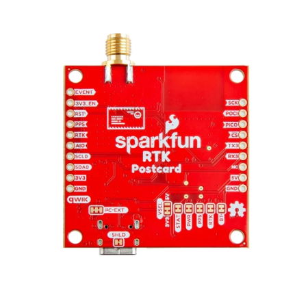 RTK Postcard Module - GNSS-RTK Quectel LG290P - ESP32-PICO-MINI-02 - SparkFun GPS-26916