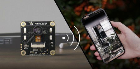 AI Camera Module ESP32-S3 - OV3660 2MPx - WiFi / Bluetooth - DFRobot DFR1154