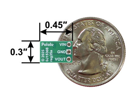 D45V5F9 - step-down converter - 9V 0.5A - Pololu 5436