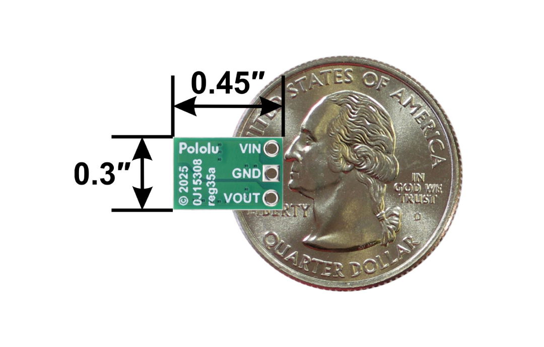 D45V5F9 - step-down converter - 9V 0.5A - Pololu 5436