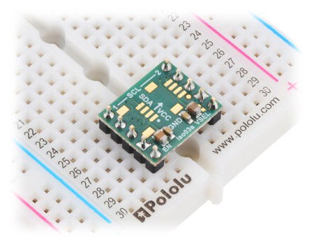 ISO1640 - Bidirectional I2C Isolator with Isolated Power Supply Without Connectors - 5V/3.3V, 200mA - Pololu 5392