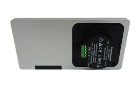 Shelly Wall Display X2 - Intelligent Control Panel with 5 A Relay and Color Display WiFi / Bluetooth - White