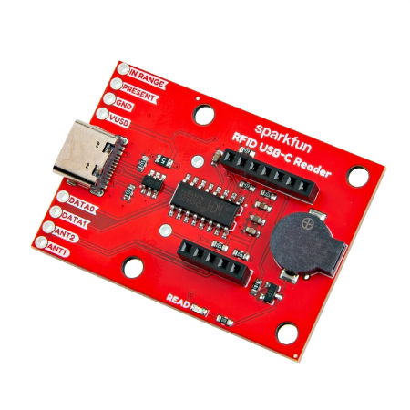 125 kHz RFID Tag Reader - USB Type-C - SparkFun SEN-28020