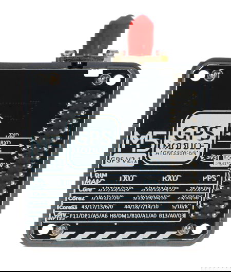 GPS module v2.1 with SMA antenna - AT6668 - for M5Core development modules - M5Stack M003-V2.1