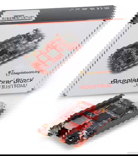 BeagleBone Black Industrial - ARM Cortex A8 1GHz Development Board - 512MB RAM + 4GB eMMC