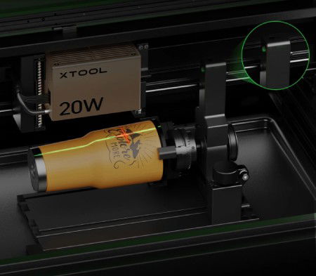 xTool RA2 Pro Rotary Module Accessory Kit