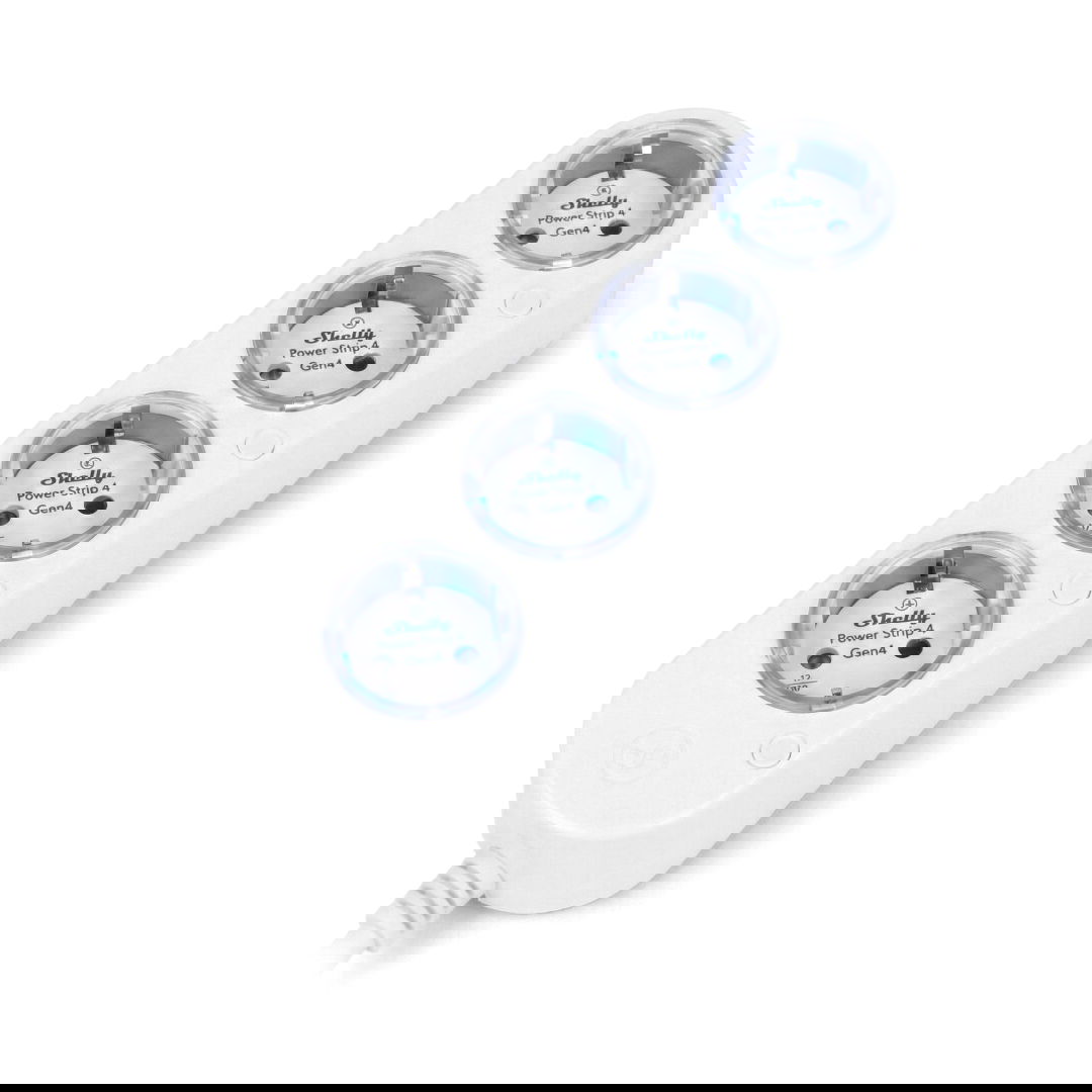 Shelly Power Strip 4 Gen4 - Smart Power Strip - White