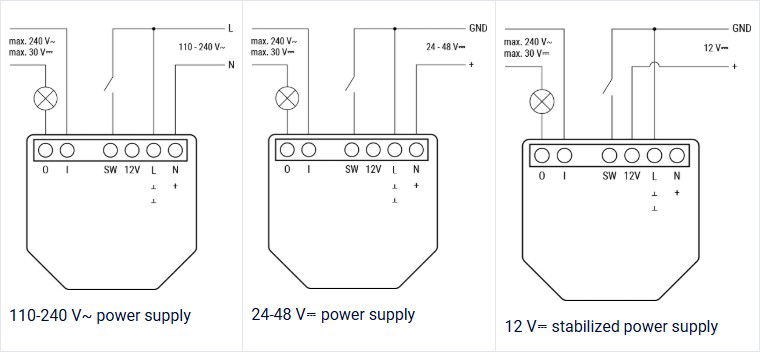 Shelly 1 Gen4 - WiFi/Bluetooth/ZigBee/Matter 16A relay - Android/iOS application