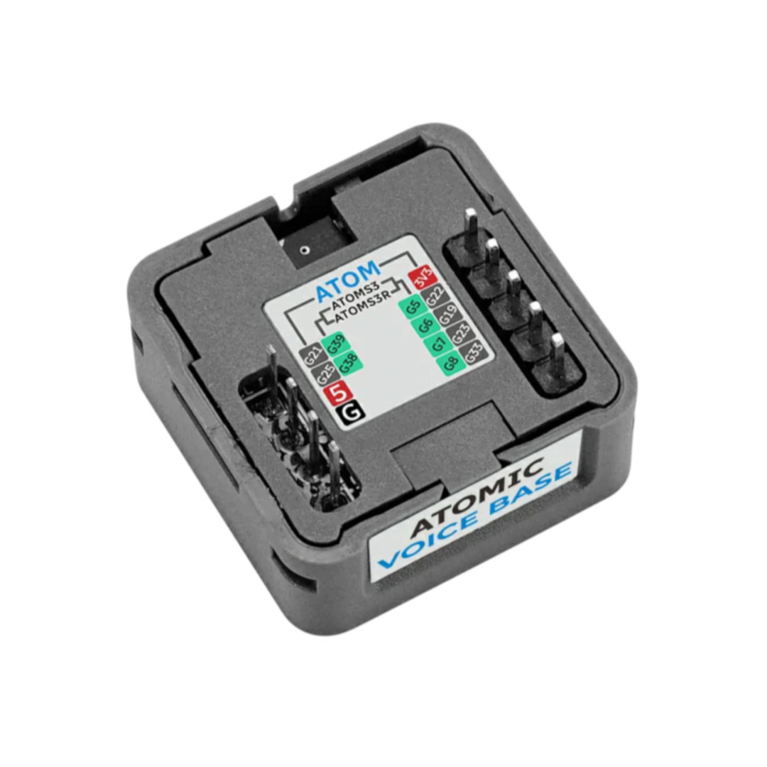 Atomic Voice Base - voice recognition module with microphone and speaker - expansion module for M5Atom - M5Stack A149