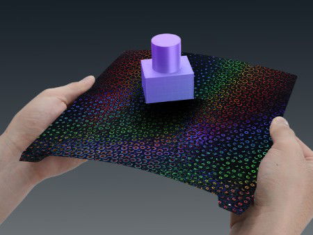 Double-sided PET Kaleidoscope + PEI coated build plate for Creality 3D printers - 315 x 310 mm