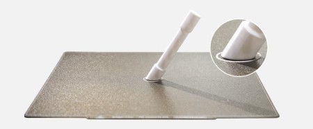 Double-sided magnetic textured PEI overlay - for Snapmaker Artisan 3D printer