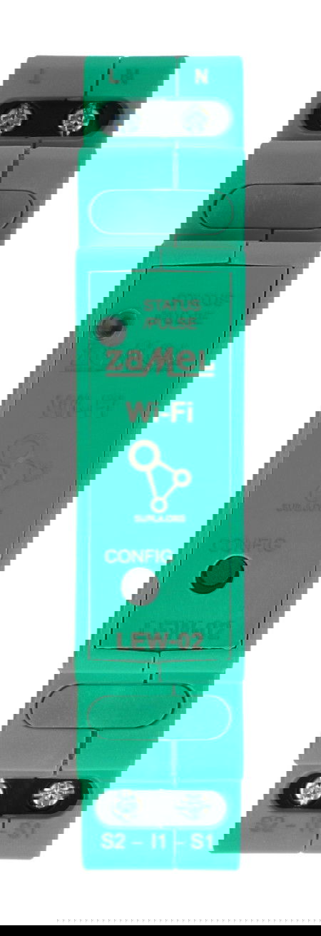 Zamel Supla LEW-02 - electricity monitor - 1-phase 100 A - WiFi - Android / iOS application